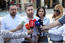 O πρόεδρος του ΠΑΣΟΚ Νίκος Ανδρουλάκης © ΣΤΕΦΑΝΟΣ ΡΑΠΑΝΗΣ/EUROKINISSI