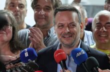 Κάλεσμα ενότητας εν όψει β' γύρου στον Δήμο Αθηναίων από τον Χάρη Δούκα ©ΓΙΩΡΓΟΣ ΚΟΝΤΑΡΙΝΗΣ/EUROKINISSI