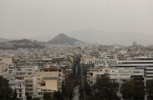 Φαινόμενο ομίχλης προκαλεί η αφρικανική σκόνη στην Αθήνα © ΓΙΑΝΝΗΣ ΠΑΝΑΓΟΠΟΥΛΟΣ/ EUROKINISSI
