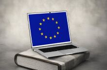 Laptop με τα αστέρια της Ε.Ε.