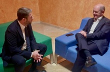 Νίκος Ανδρουλάκης: Συνάντηση με Όλαφ Σολτς στη Μάλαγα	