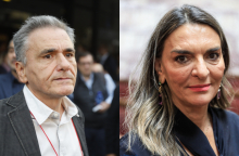 Ευκλείδης Τσακαλώτος - Πέτη Πέρκα