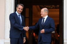 Κυριάκος Μητσοτάκης - Όλαφ Σολτς