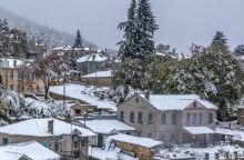 Έπεσαν τα πρώτα χιόνια στη Φλώρινα