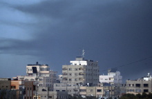 Καπνοί στη νότια Λωρίδα της Γάζας