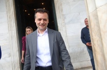 Ο νεοεκλεγείς δήμαρχος Αθηναίων, Χάρης Δούκας