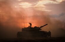 Ισραηλινό τανκ στα σύνορα με τη Λωρίδα της Γάζας