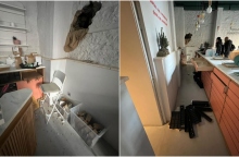 Άγνωστος άνοιξε τρύπα σε διπλανό τοίχο και «άδειασε» κοσμηματοπωλείο στο κέντρο της Αθήνας © Instagram/Prigipo