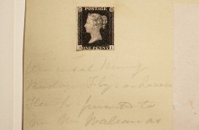 Σε δημοπρασία η πρώτη επιστολή που στάλθηκε με γραμματόσημο πριν από 183 χρόνια