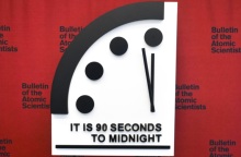 Ρολόι της Αποκάλυψης: Ορίστηκε στα 90 δευτερόλεπτα από τα μεσάνυχτα 