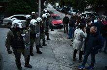 [366667] ΕΞΩΣΗ ΣΤΗΝ ΣΥΝΤΑΞΙΟΥΧΟ ΔΗΜΟΣΙΟΓΡΑΦΟ ΙΩΑΝΝΑ ΚΟΛΟΒΟΥ ΠΟΥ ΕΧΑΣΕ ΤΟ ΣΠΙΤΙ ΣΕ ΠΛΕΙΣΤΗΡΙΑΣΜΟ (ΚΩΣΤΑΣ ΤΖΟΥΜΑΣ/EUROKINISSI)