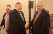 Ευαγγέλος Βενιζέλος: Αποχαιρετισμός στον Λεωνίδα Γρηγοράκο