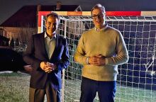 Σερβία: Θερμή υποδοχή Βόυτσιτς στον Κυριάκο Μητσοτάκη 