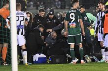 Στιγμιότυπο από τον τραυματισμό του Μπάμπα