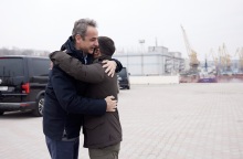 Το ευχαριστώ Ζελένσκι στον Μητσοτάκη: Γενναία η επίσκεψή σου στην Οδησσό 