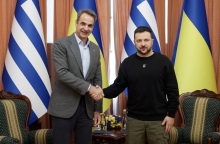 Το ευχαριστώ Ζελένσκι στον Μητσοτάκη: Γενναία η επίσκεψή σου στην Οδησσό 