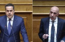 O Σταύρος Παπαπασταύρου και ο Γιάννης Μπρατάκος