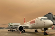 Ο ουρανός της Ελβετίας καλύφθηκε από ένα κίτρινο σύννεφο Αφρικανικής σκόνης	