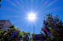 Γενικά αίθριος θα είναι ο καιρός αύριο Δευτέρα 1η Απριλίου, με αραιές νεφώσεις κατά περιόδους