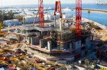 Ελληνικό: Ορατοί οι πρώτοι όροφοι του πύργου