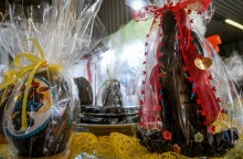 Πασχαλίνα αυγά στο  «Καλάθι του Πάσχα» 