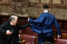 Περιστατικό ξυλοδαρμού στη Βουλή 