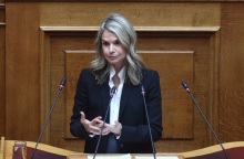 Η τομεάρχης Δικαιοσύνης του ΠΑΣΟΚ, Μιλένα Αποστολάκη 