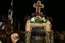 Πέντε Επιτάφιοι συναντήθηκαν για πρώτη φορά στην πλατεία Αριστοτέλους στη Θεσσαλονίκη