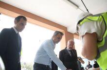 Ο πρωθυπουργός Κυριάκος Μητσοτάκης Αττικό Νοσοκομείο