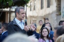 ΕΠΙΣΚΕΨΗ ΤΟΥ ΠΡΩΘΥΠΟΥΡΓΟΥ ΚΥΡΙΑΚΟΥ ΜΗΤΣΟΤΑΚΗ ΣΕ ΑΛΕΞΑΝΔΡΟΥΠΟΛΗ ΚΑΙ ΚΟΜΟΤΗΝΗ (ΔΗΜΗΤΡΗΣ ΠΑΠΑΜΗΤΣΟΣ/ΓΡΑΦΕΙΟ ΤΥΠΟΥ ΠΡΩΘΥΠΟΥΡΓΟΥ/EUROKINISSI)