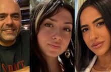 Οι Yitzhak Gelernter, Shani Louk, Amit Buskila από τη φωτογραφία που έδωσε ο ισραηλινός στρατός