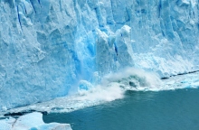 παγετωνας, χιονια, θαλασσα