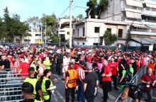 Έφτασαν οι πρώτοι φίλαθλοι στην «Opap Arena» για τον τελικό του Conference League 