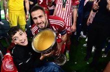 Ο μικρός Γιαννάκης γιόρτασε με τον Ολυμπιακός 