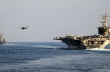 αεροπλανοφορο, πλοιο, ελικοπτερο, θαλασσα, ουρανος