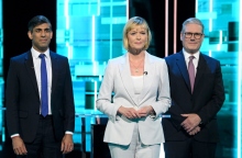 Ρίσι Σούνακ, παρουσιάστρια, Κιρ Στάρμερ