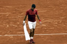 Ο Νόβακ Τζόκοβιτς στο Roland Garros