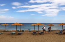 Ρόδος: Απομακρύνονται οι αυθαίρετες κατασκευές στην παραλία Αγία Μαρίνα 