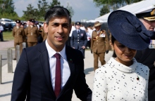 Ο Ρίσι Σούνακ με την συζυγο του