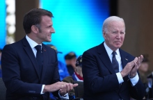 Μπάιντεν - Μακρόν στο Παρίσι