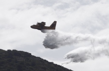 Πυρκαγιά στην Κω κοντά σε σπίτια στην περιοχή Γιαπίλη - Ενεργοποιήθηκε το 112