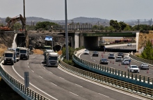 γεφυρα, δρομος, οχηματα