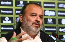 Ο νέος πρόεδρος της ΑΕΚ, Μάριος Ηλιόπουλος 