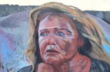 Μαρία Καβογιάννη, γκραφιτι