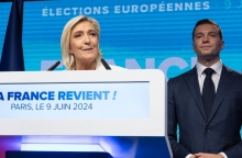 Μαριν Λε Πεν και Τζορνταν Μπαρντελά