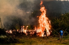 φωτια, δασος, βουνο, πυροσβεστες