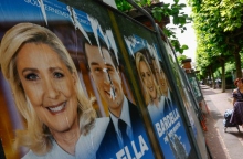 Το κόμμα της Μαρίν Λεπέν με 33% καταλαμβάνει την πρώτη θέση 