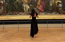 Η Κένταλ Τζένερ περπάτησε ξυπόλητη στο Λούβρο κατά τη διάρκεια ιδιωτικής επίσκεψης