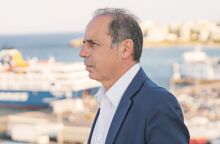 Ο Βαγγέλης Μπουρνούς 