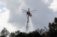 Φωτιά στο Γεράκι Ηλείας - Μήνυμα 112 για απομάκρυνση προς Αμαλιάδα